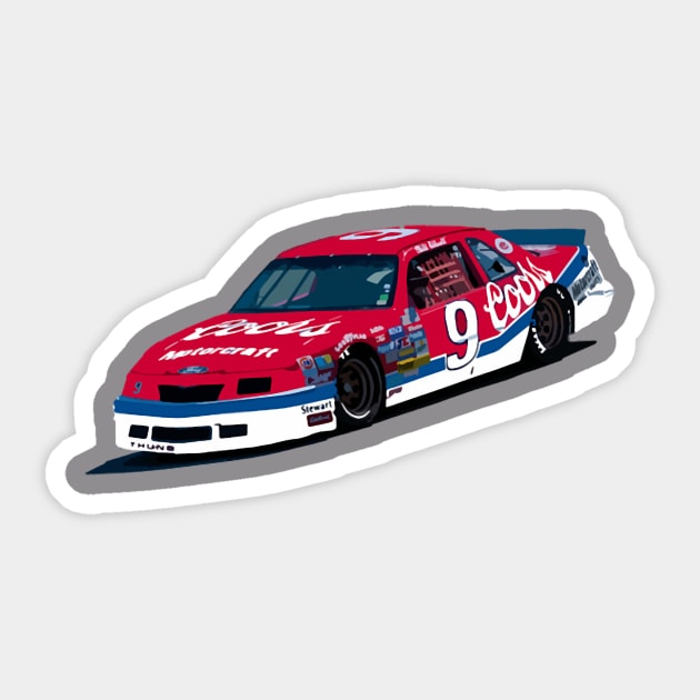 Bill Elliott 1988 Sticker by Erianna Bee